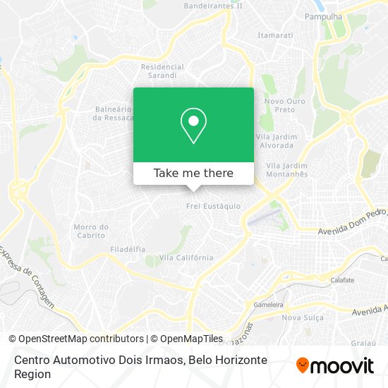 Centro Automotivo Dois Irmaos map
