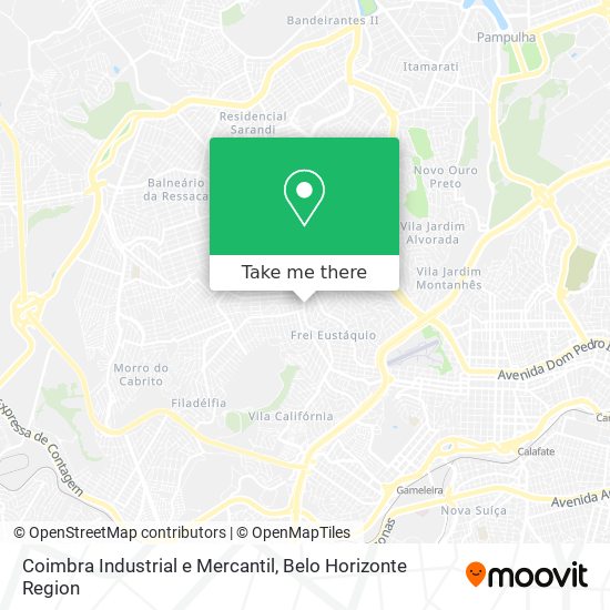 Coimbra Industrial e Mercantil map