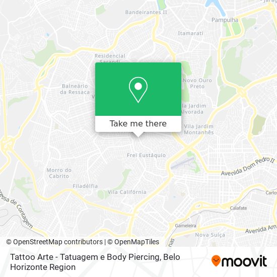Tattoo Arte - Tatuagem e Body Piercing map