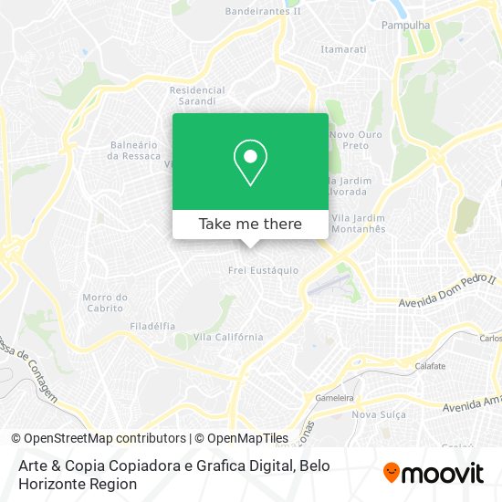 Arte & Copia Copiadora e Grafica Digital map