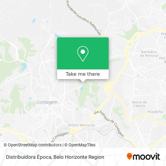 Distribuidora Época map