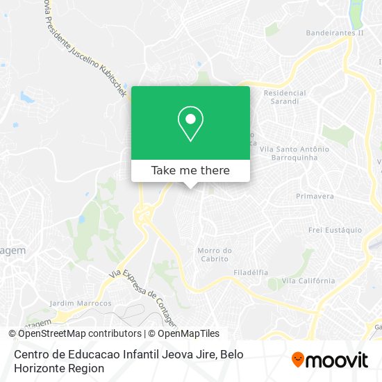 Centro de Educacao Infantil Jeova Jire map