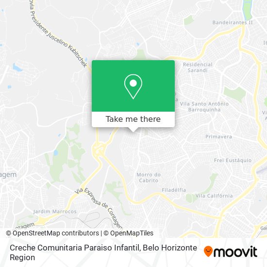 Creche Comunitaria Paraiso Infantil map