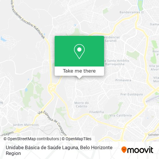 Unidabe Básica de Saúde Laguna map