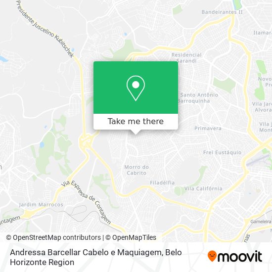 Andressa Barcellar Cabelo e Maquiagem map