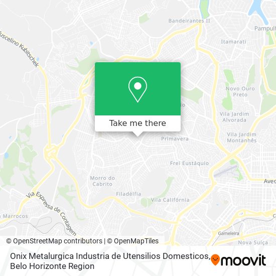 Onix Metalurgica Industria de Utensilios Domesticos map