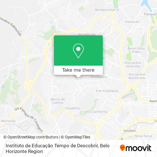 Instituto de Educação Tempo de Descobrir map