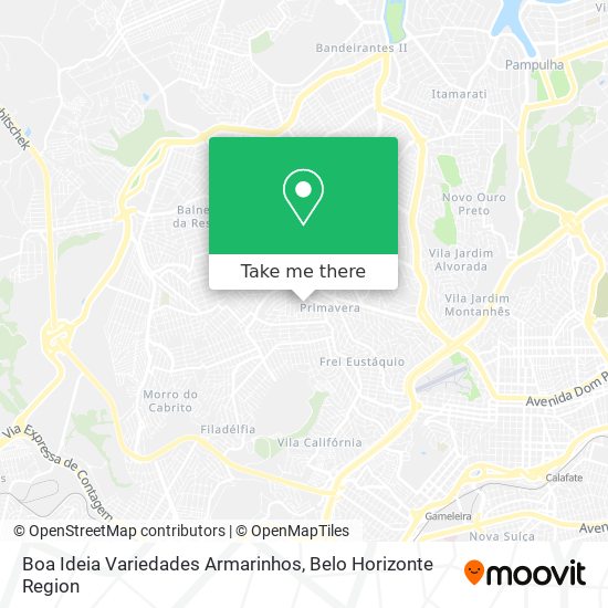 Boa Ideia Variedades Armarinhos map