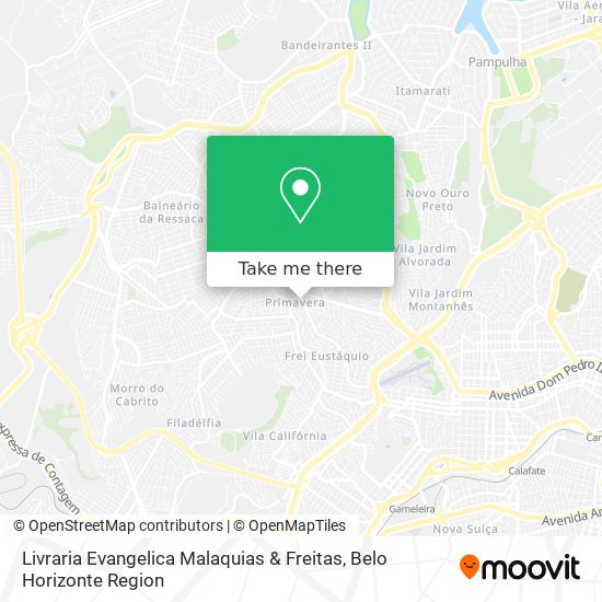 Livraria Evangelica Malaquias & Freitas map