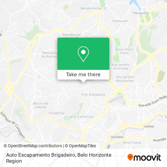 Auto Escapamento Brigadeiro map