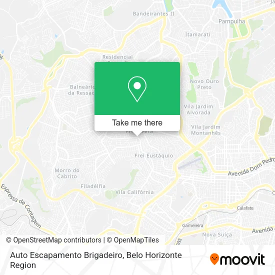Auto Escapamento Brigadeiro map