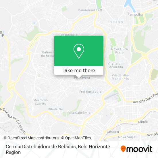 Cermix Distribuidora de Bebidas map