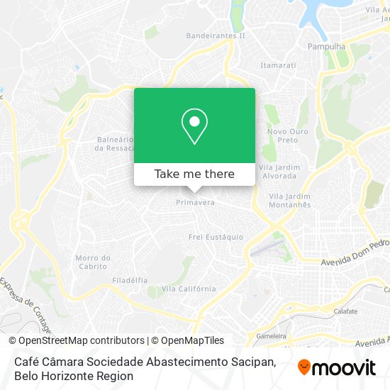Café Câmara Sociedade Abastecimento Sacipan map