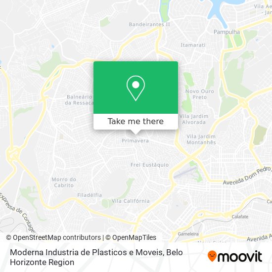 Moderna Industria de Plasticos e Moveis map