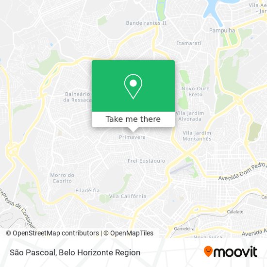 São Pascoal map