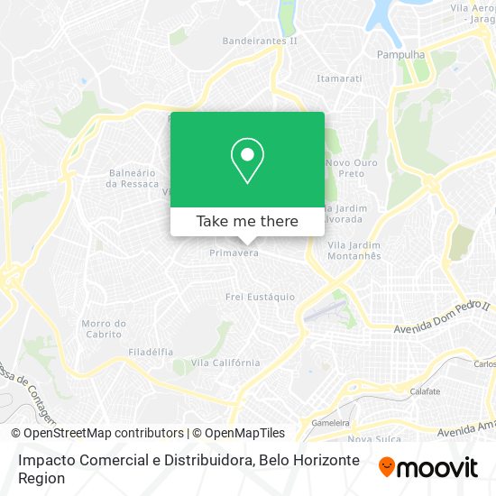 Mapa Impacto Comercial e Distribuidora