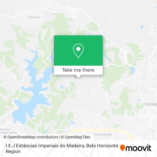 I.E.J Estâncias Imperiais do Madeira map