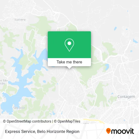 Express Service map