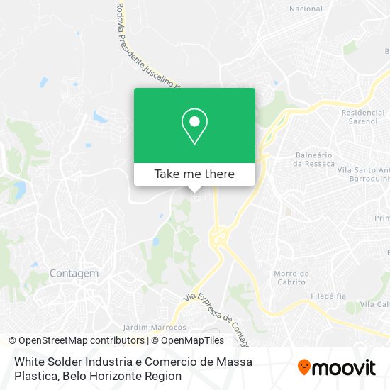 White Solder Industria e Comercio de Massa Plastica map