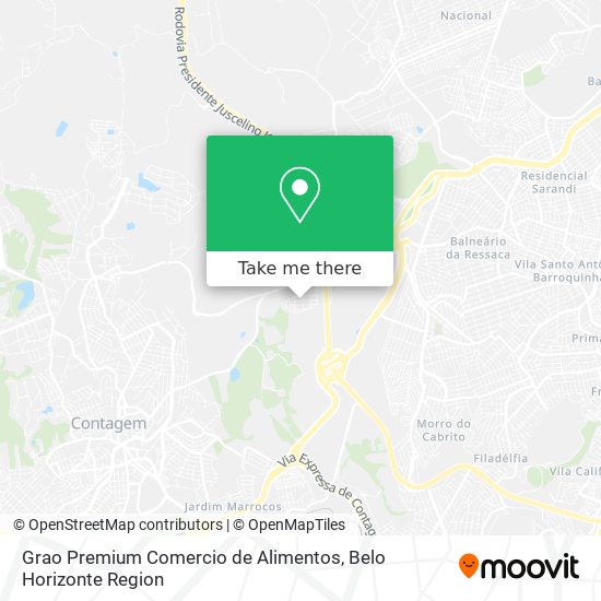 Grao Premium Comercio de Alimentos map
