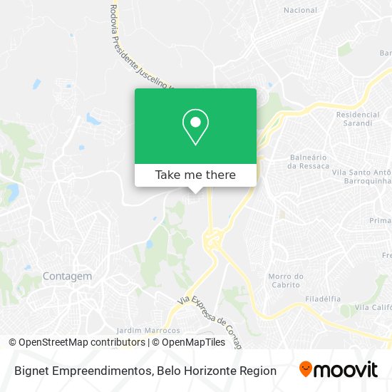 Bignet Empreendimentos map