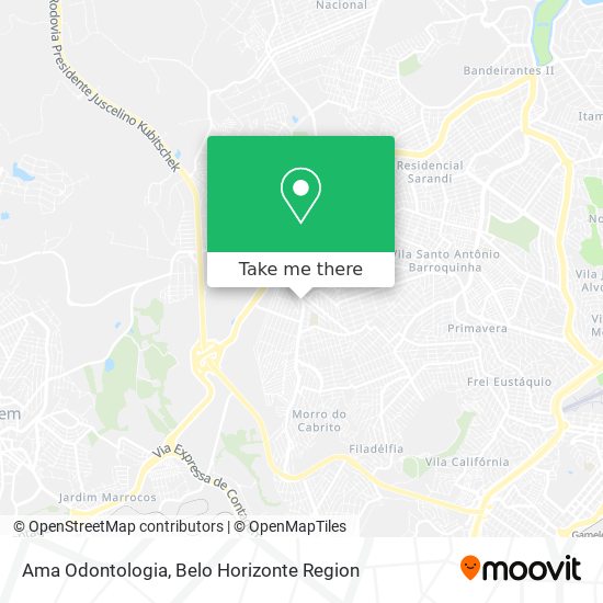 Ama Odontologia map