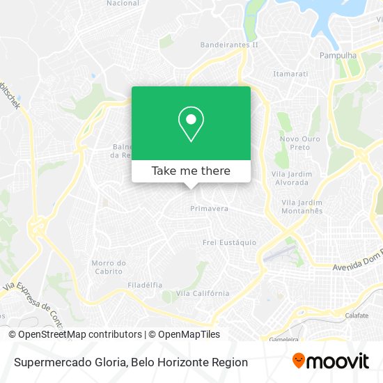 Supermercado Gloria map