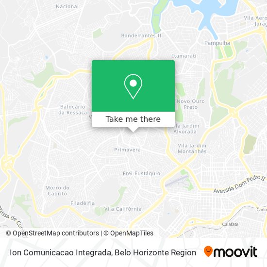 Ion Comunicacao Integrada map