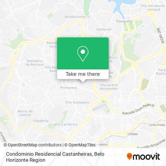 Mapa Condominio Residencial Castanheiras