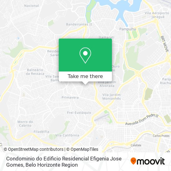 Condominio do Edificio Residencial Efigenia Jose Gomes map