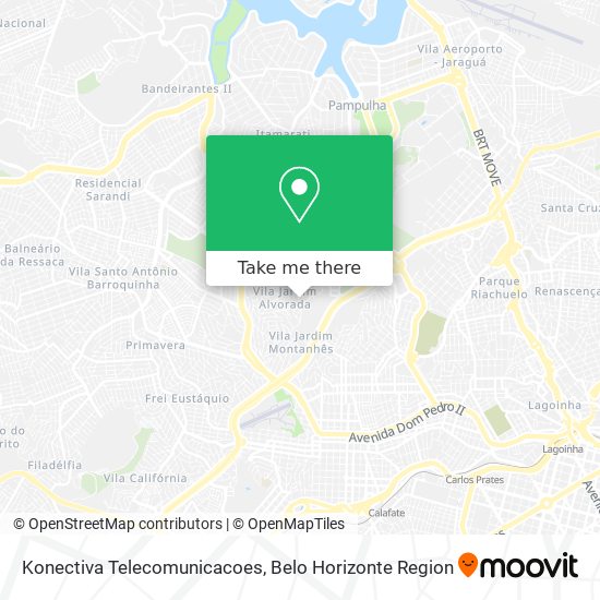 Konectiva Telecomunicacoes map