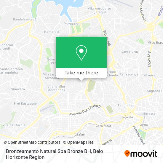 Bronzeamento Natural Spa Bronze BH map