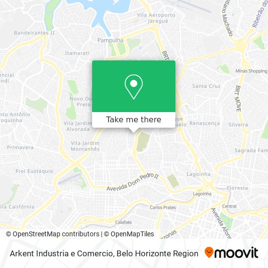 Arkent Industria e Comercio map