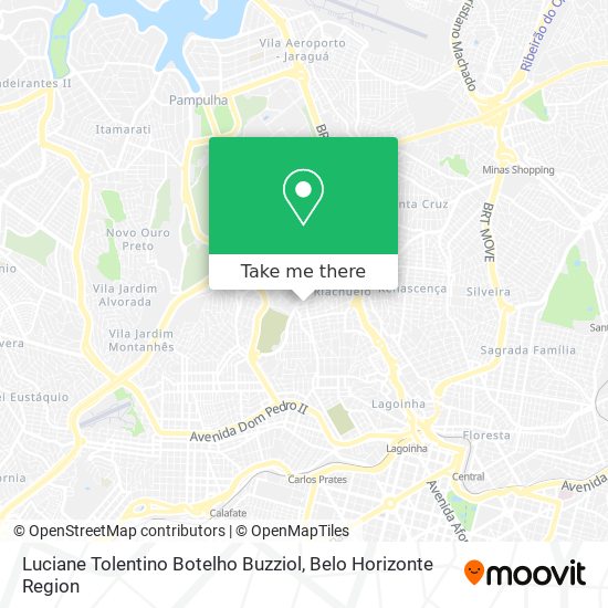Luciane Tolentino Botelho Buzziol map