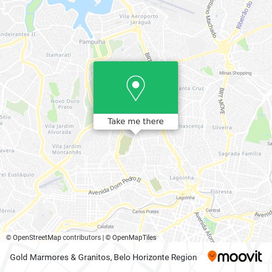 Gold Marmores & Granitos map