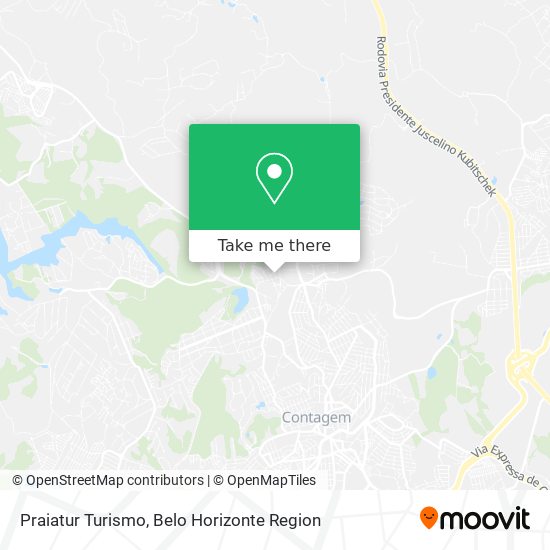 Praiatur Turismo map