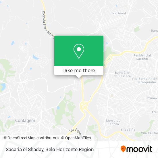 Sacaria el Shaday map