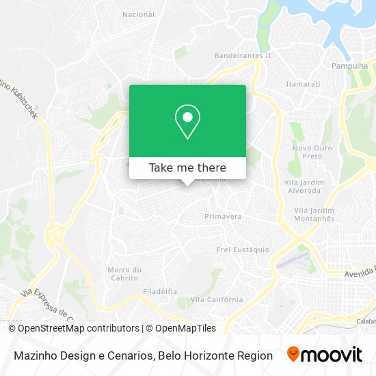 Mazinho Design e Cenarios map