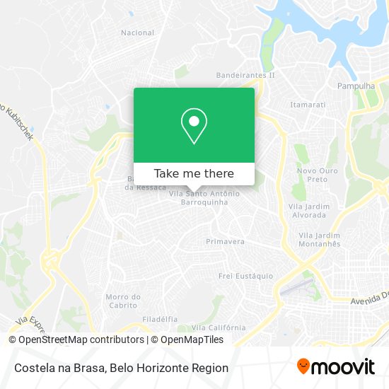 Costela na Brasa map