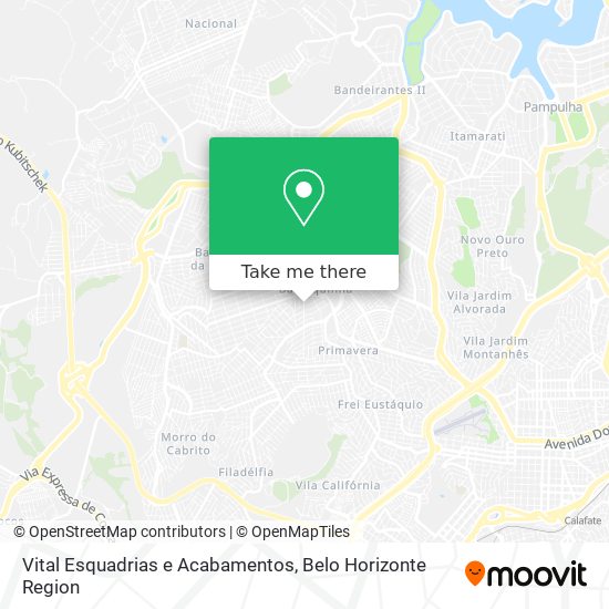 Vital Esquadrias e Acabamentos map