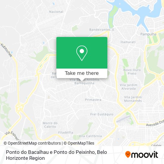 Ponto do Bacalhau e Ponto do Peixinho map