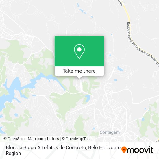 Bloco a Bloco Artefatos de Concreto map