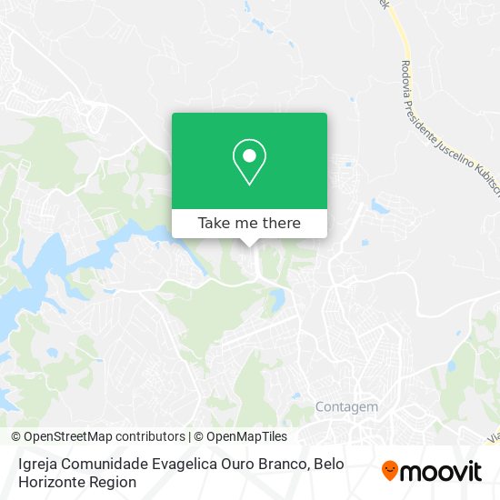 Igreja Comunidade Evagelica Ouro Branco map