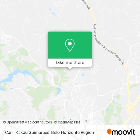 Canil Kakau Guimarães map