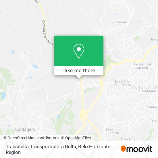 Transdelta Transportadora Delta map