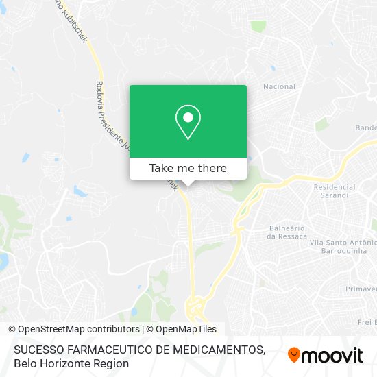 SUCESSO FARMACEUTICO DE MEDICAMENTOS map