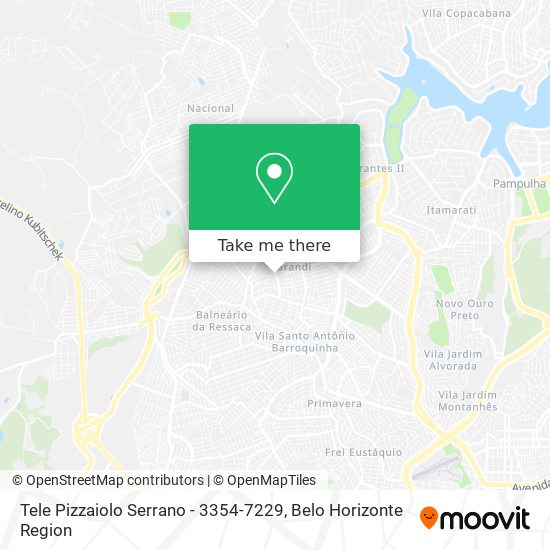 Tele Pizzaiolo Serrano - 3354-7229 map