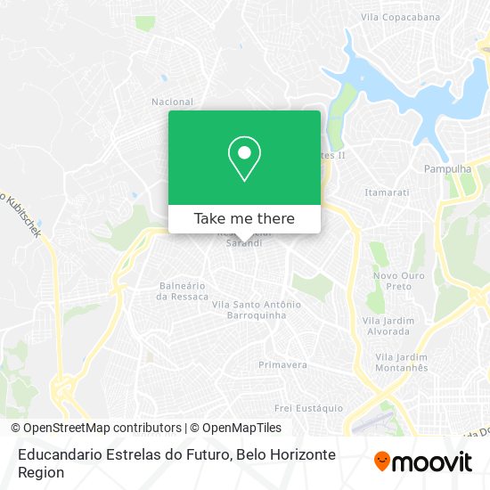 Educandario Estrelas do Futuro map