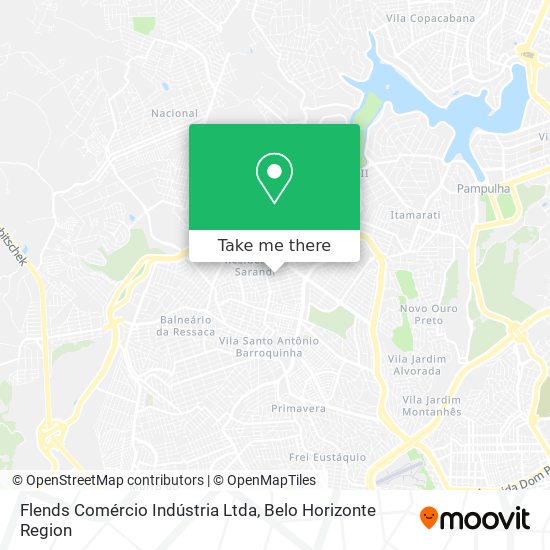 Flends Comércio Indústria Ltda map