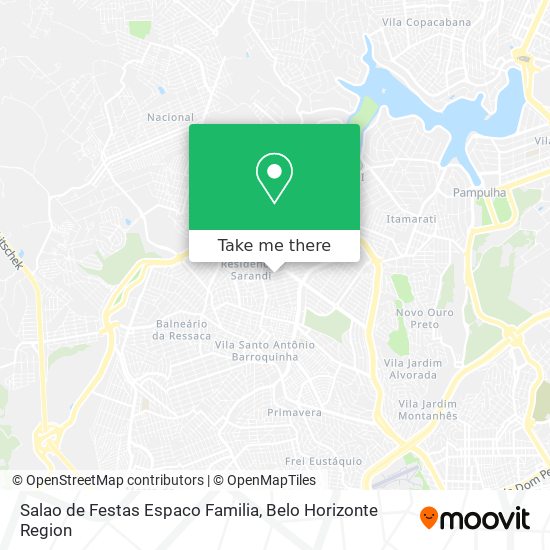 Salao de Festas Espaco Familia map